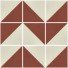 Mexican Talavera Tiles White Brown Washed